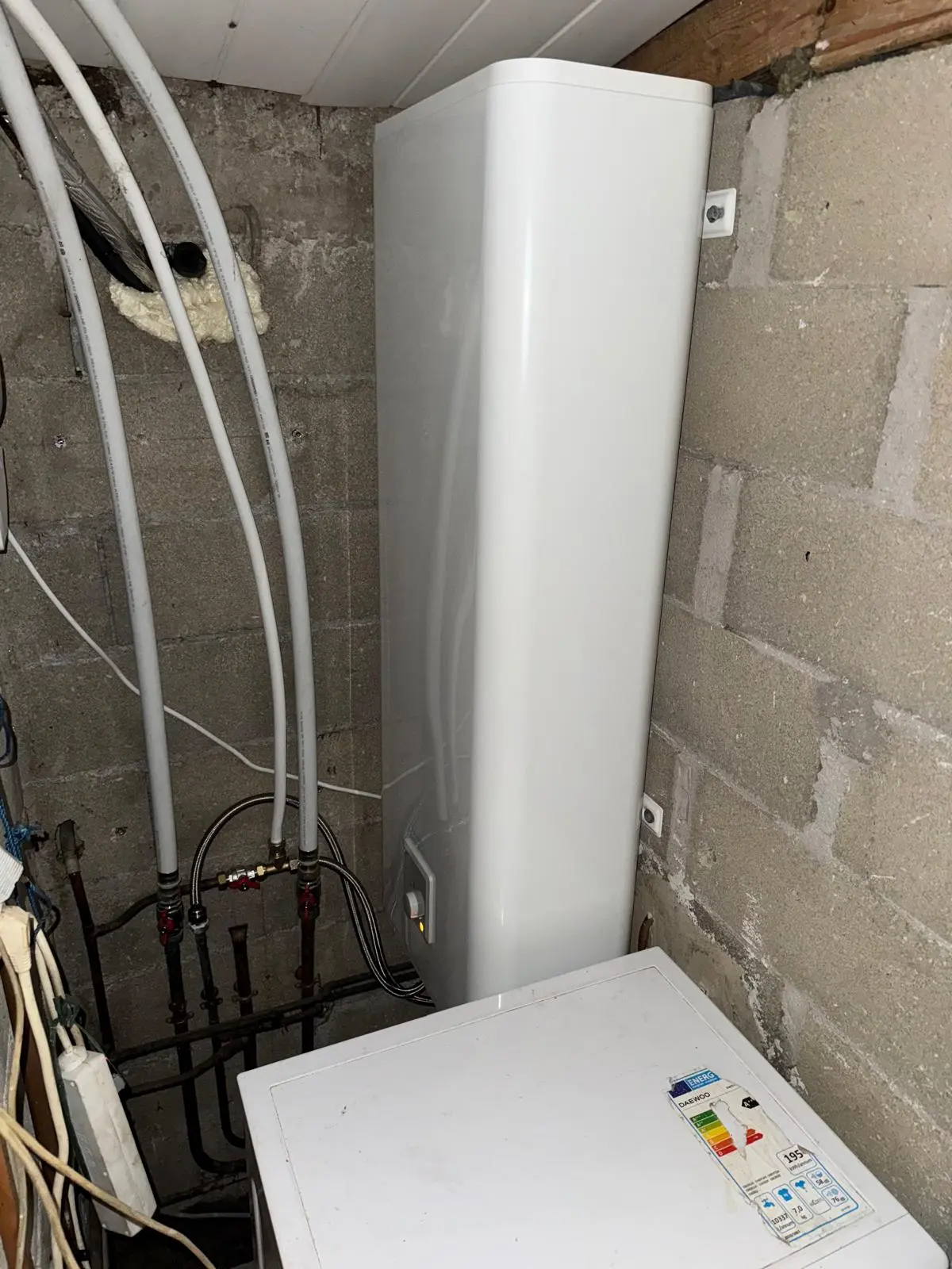 Installation chauffe-eau double cuve TRANECO à Langon