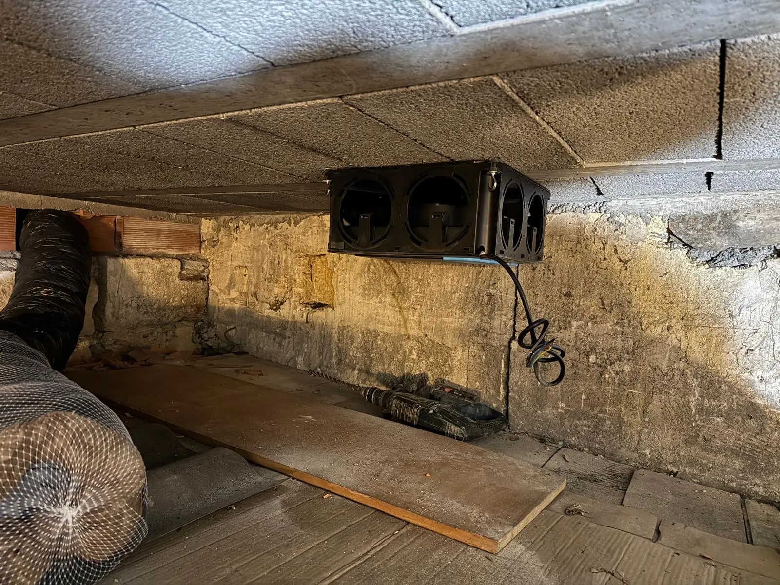 Installation VMC suspendue TRANECO à Mérignac